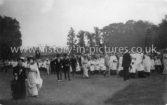 9th Century Celebrations, Greensted Church, Essex. June 17th 1913